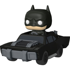 The Batman in Batmobile Super Deluxe Vehicle Funko Pop