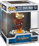 Avengers Assemble Series: Iron Man Funko Pop Marvel! Deluxe (Amazon Exclusive)