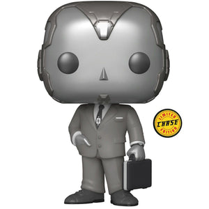 WandaVision 50's Vision Black & White Funko Pop - Versión Chase