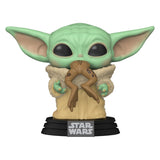 Star Wars: The Mandalorian The Child - Baby Yoda - Grogu with frog Funko Pop