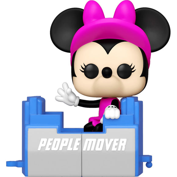 WDW 50th Anniversary People Mover Minnie Funko Pop | Pre-venta Aficionada