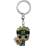 I Am Groot PJs with Book Pocket Pop Key Chain LLavero