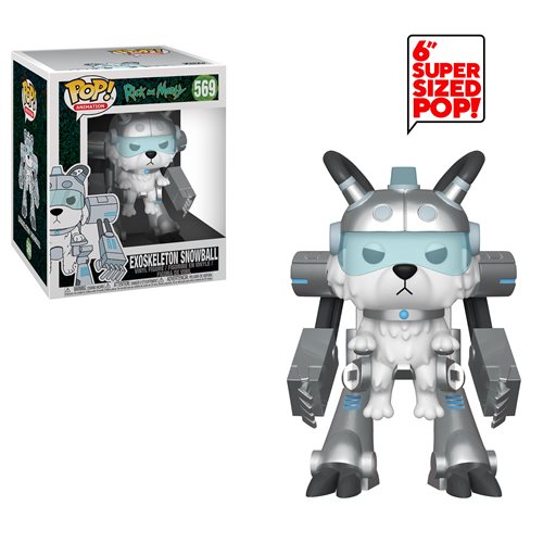 Rick and Morty Exoskeleton Snowball 6-Inch Funko Pop