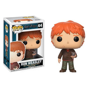 Harry Potter Ron Weasley with Scabbers Funko Pop