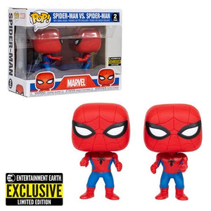 Spider Man Imposter Funko Pop  2-Pack – Entertainment Earth Exclusive