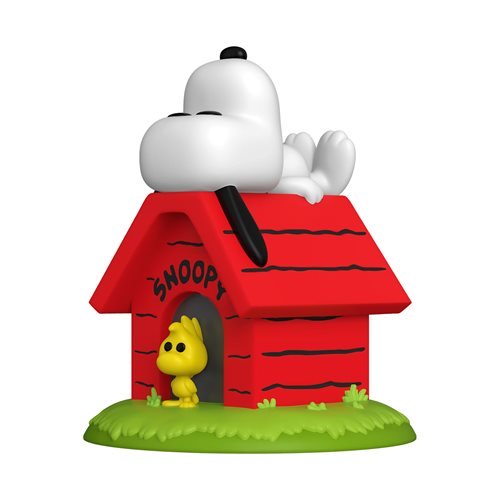 Peanuts Snoopy on Doghouse Deluxe  Funko Pop | Pre-venta Aficionada