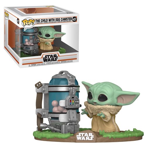 Star Wars: The Mandalorian The Child with Egg Canister Deluxe Funko Pop