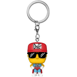 Simpsons Duffman Pocket Pop Key Chain