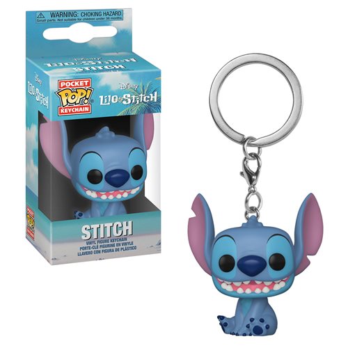 Lilo & Stitch Stitch Pocket Pop Key Chain