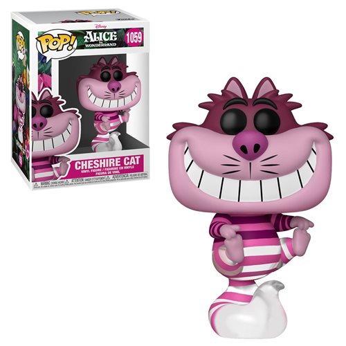 Alicia en el país de las maravillas 70th Anniversary Cheshire Cat Translucent Funko Pop