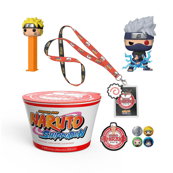 Funko Box: Naruto Ramen Shop With PEZ Funko Pop | Pre-venta Aficionada