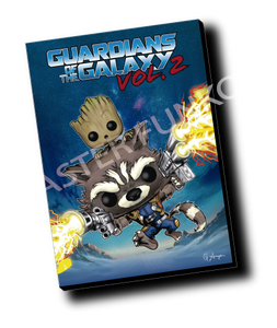 Guardianes de la Galaxia Marvel Rocket y Groot Funko Cuadro