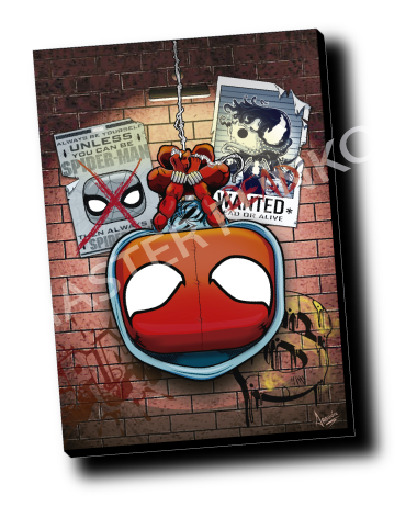 Marvel Spider Man Spiderman Escarlata Funko Cuadro
