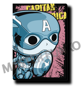 Marvel Capitan America POP ART Funko Cuadro
