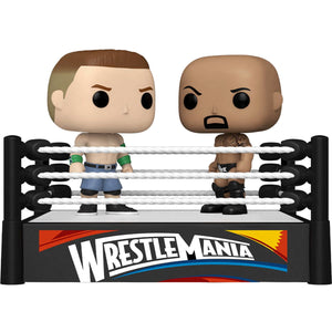 WWE Cena vs Rock (2012)Vinyl Moment Funko Pop