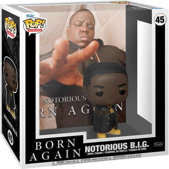 Notorious B.I.G. Born Again Pop! Album Figure with Case | Pre-venta Aficionada
