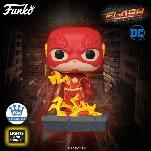 Dc Comics: The Flash con Luces y Sonido Funko Pop